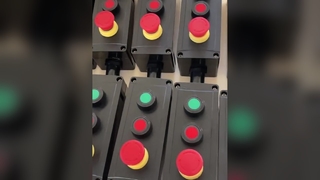 Patlamaya ve korozyona dayanıklı düğme kutusu