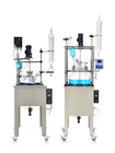 10L 50L 100L 200L Single Layer Glass Reactor With Heating Mantle,  Chemistry Laboratory Equipment