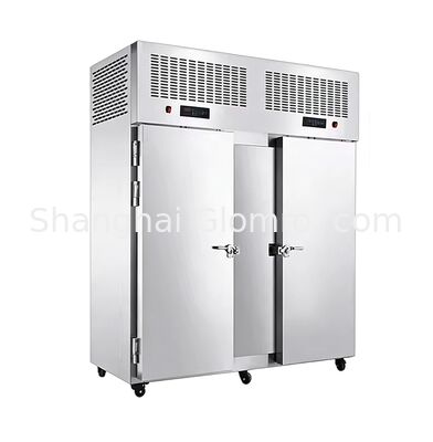 Ultra-low Temperature -80℃/ -45℃ Best Selling 15 to 80 Trays Trolley Blast Freezer Cabinet Condensing Unit Blast Freezer
