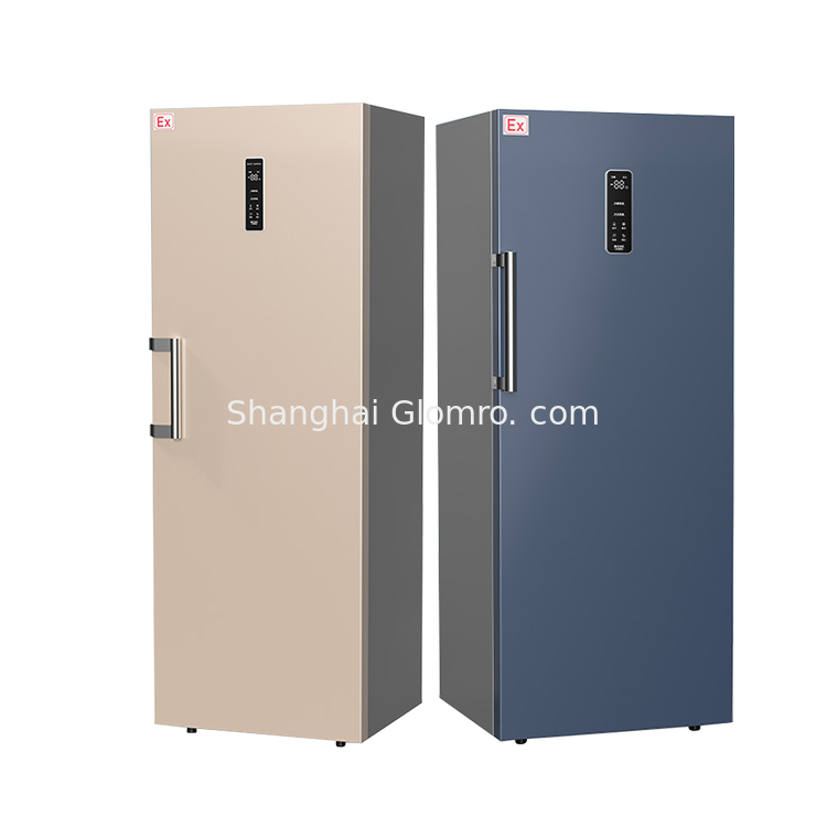 Industrial Vertical Single-door Single-temperature Explosion-proof Refrigerator Chemical Plant Laboratory Hazardous Chemicals Warehouse