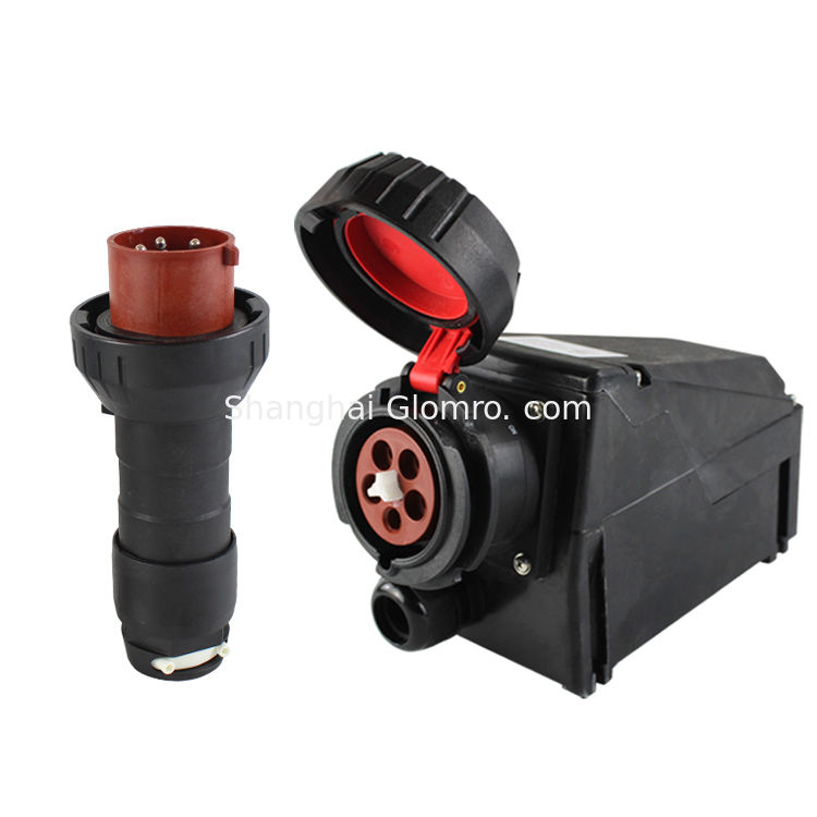 Ip65 Waterproof Industrial Plug And Socket 4 Pin 5 Pin IP67 Explosion Proof Aviation Socket And Plug For Oil And Gas