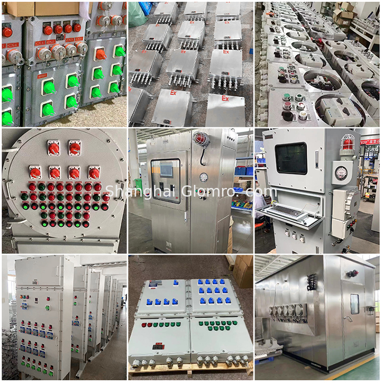 ATEX Explosion Proof Distribution Box Explosion Proof Junction Box Aluminum Waterproof