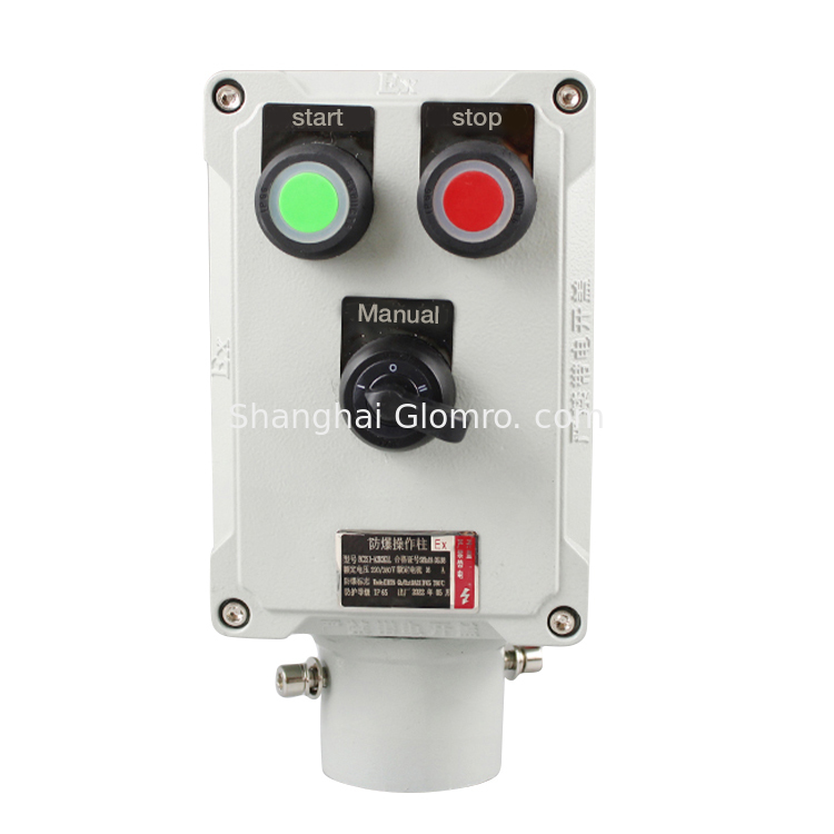 Best Price Manufacturer Electric Distribution Box Indicator light button Explosion-Proof Push Button Station