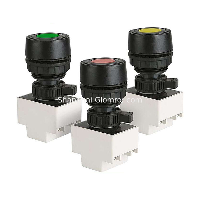 GLOMRO 10A Oltage Explosion-Proof Corrosion-Resistant Control Button IP66 Switch Electronic Emergency Stop Button