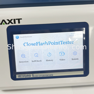 BXT-BS Otomatik ASTM D93 Kapalı Kap Parlama Noktası Test Cihazı
