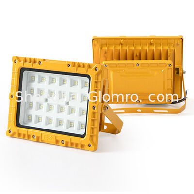 Led Patlama Dayanıklı Işık IP66 50W 100W 150W 200W 90 dakikalık acil güç kaynağı ile